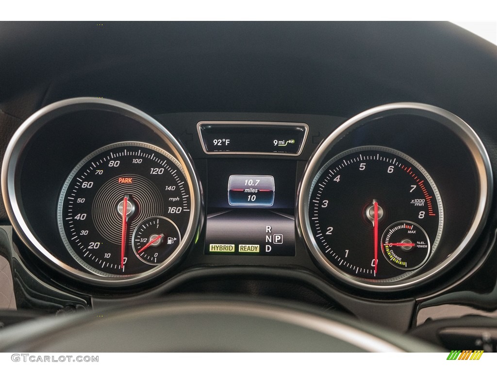 2016 Mercedes-Benz GLE 550e Gauges Photos