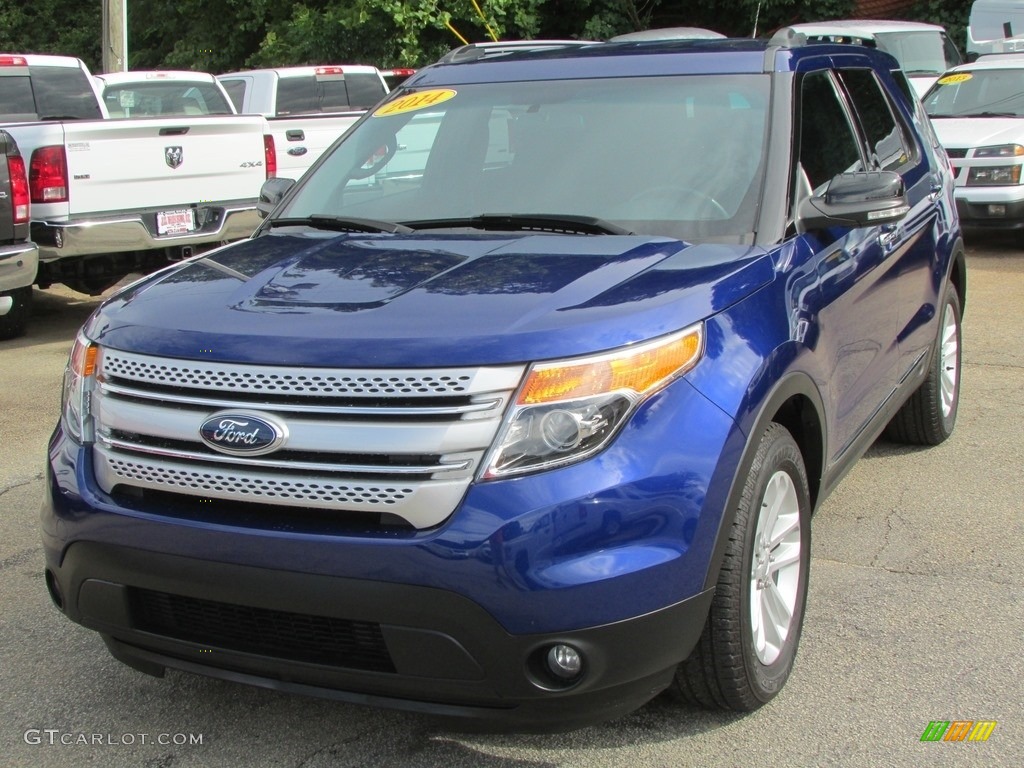 2014 Deep Impact Blue Ford Explorer XLT 114815948 GTCarLot Car ford-deep-impact-blue-color-code