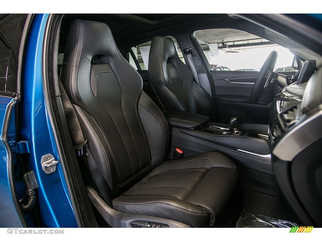 Black Interior 2016 BMW X6 M Standard X6 M Model Photo #114817547
