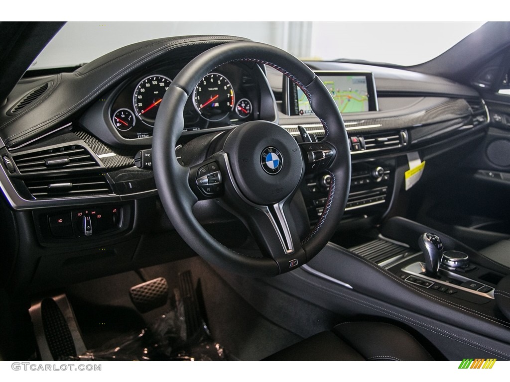 2016 BMW X6 M Standard X6 M Model Black Dashboard Photo #114817649