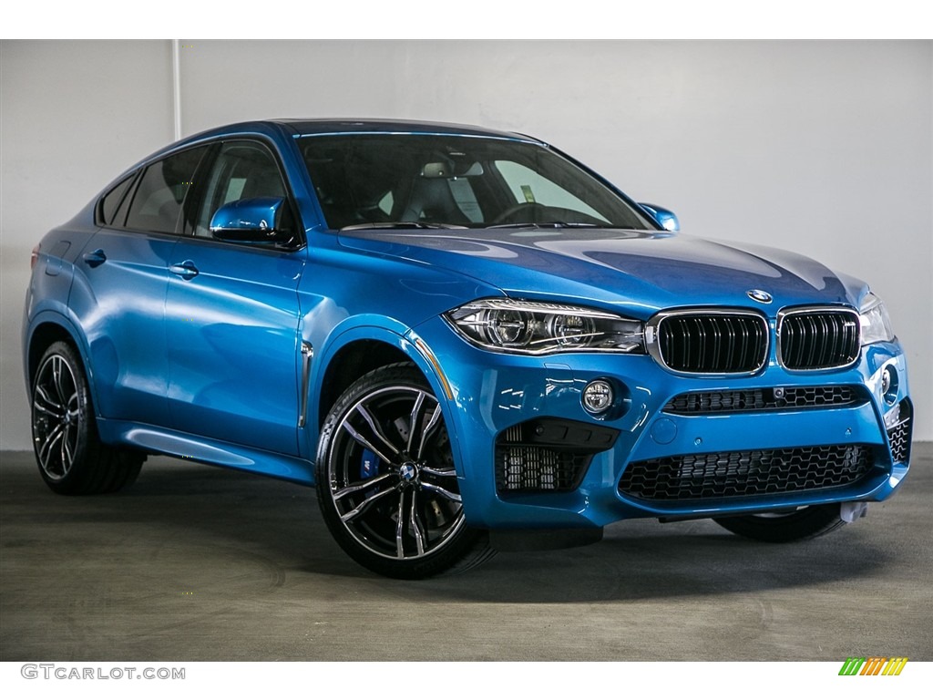 Long Beach Blue Metallic 2016 BMW X6 M Standard X6 M Model Exterior Photo #114817811