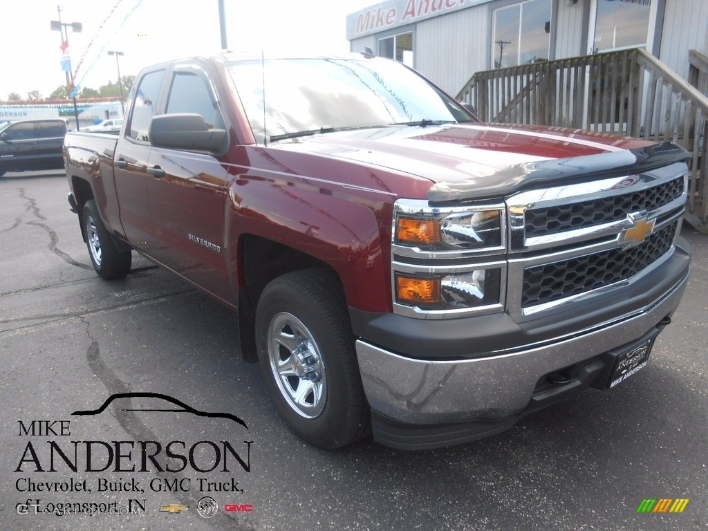 Deep Ruby Metallic Chevrolet Silverado 1500