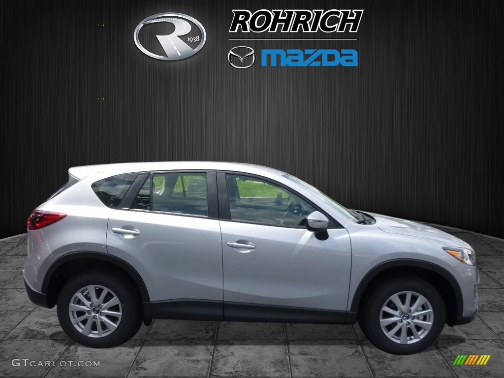2016 CX-5 Sport AWD - Sonic Silver Metallic / Black photo #2