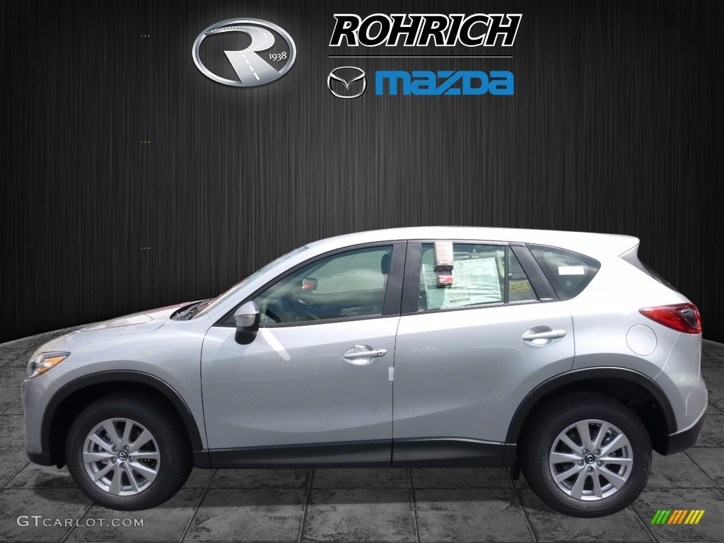 2016 CX-5 Sport AWD - Sonic Silver Metallic / Black photo #3