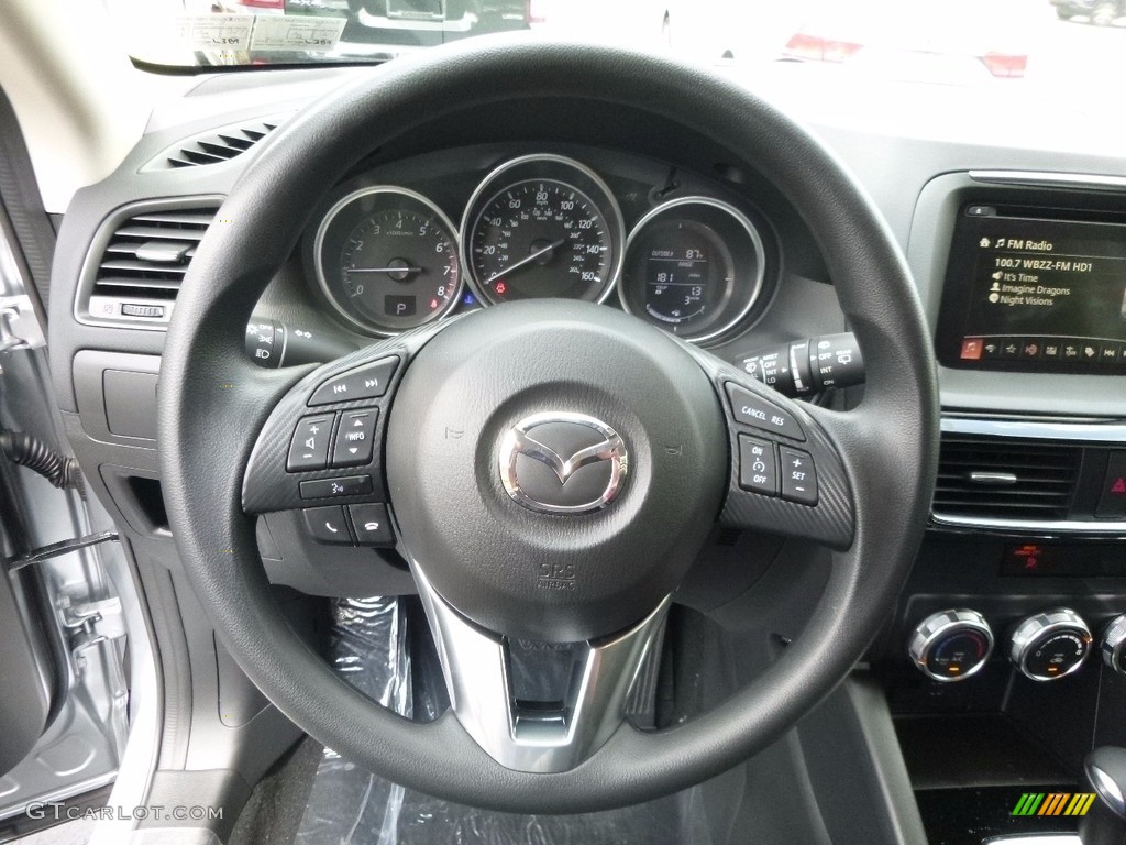 2016 CX-5 Sport AWD - Sonic Silver Metallic / Black photo #15