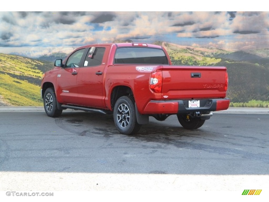 2016 Tundra SR5 CrewMax 4x4 - Barcelona Red Metallic / Black photo #3