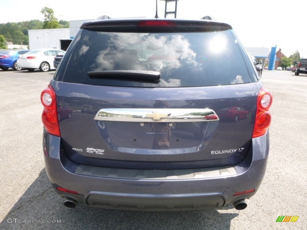 2014 Equinox LT AWD - Atlantis Blue Metallic / Light Titanium/Jet Black photo #8