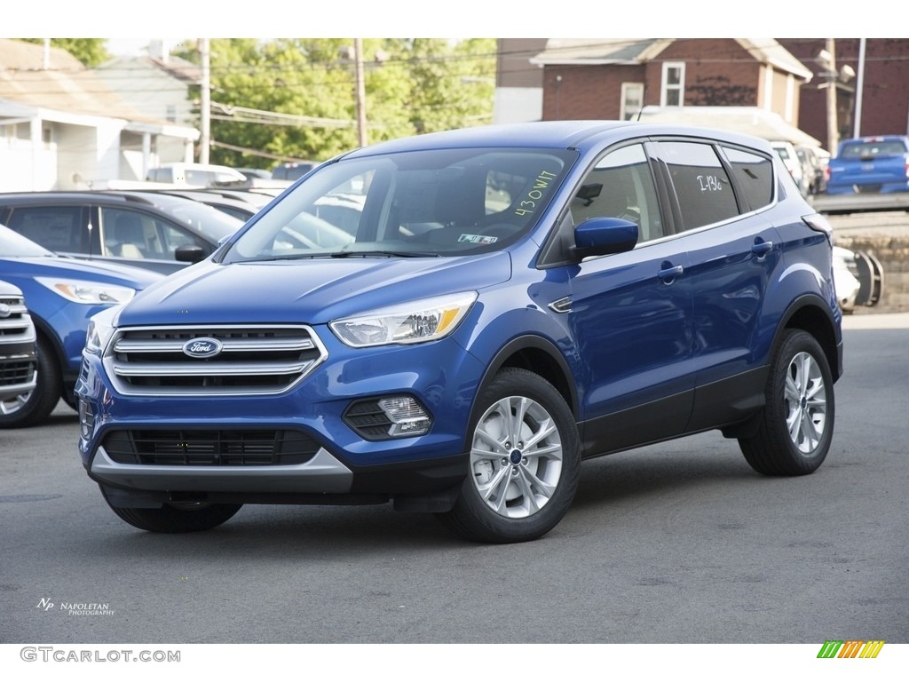 2017 Escape SE 4WD - Lightning Blue / Charcoal Black photo #1