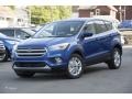 2017 Lightning Blue Ford Escape SE 4WD  photo #1