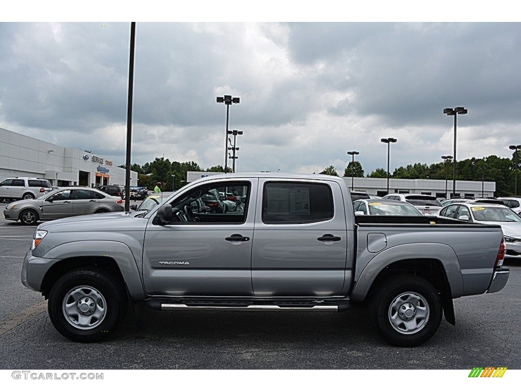 2015 Tacoma V6 PreRunner Double Cab - Silver Sky Metallic / Graphite photo #6