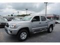 2015 Silver Sky Metallic Toyota Tacoma V6 PreRunner Double Cab  photo #7