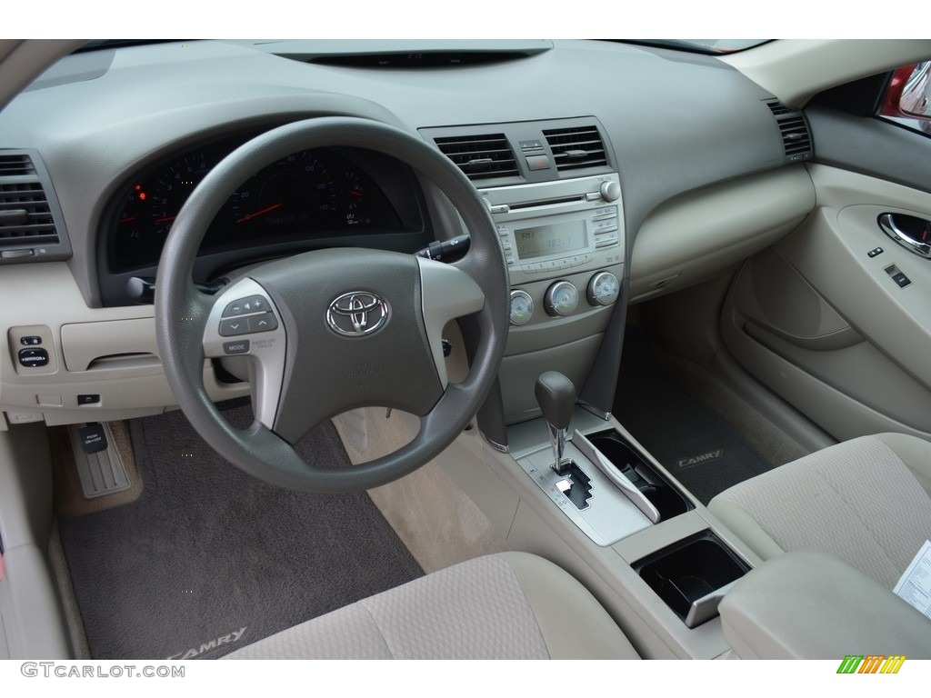 2011 Camry LE - Barcelona Red Metallic / Ash photo #10