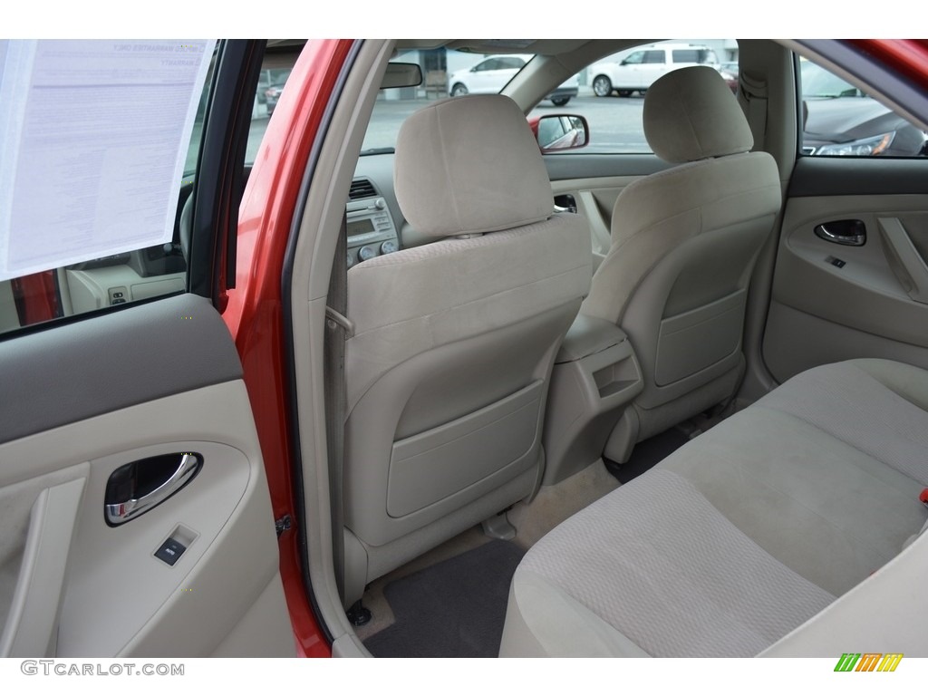 2011 Camry LE - Barcelona Red Metallic / Ash photo #11