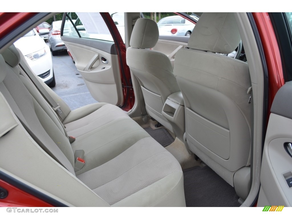 2011 Camry LE - Barcelona Red Metallic / Ash photo #13