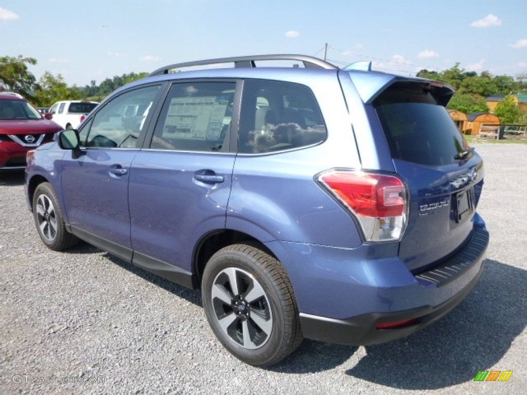 2017 Forester 2.5i Limited - Quartz Blue Pearl / Gray photo #10