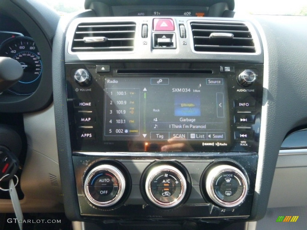 2017 Forester 2.5i Limited - Quartz Blue Pearl / Gray photo #17