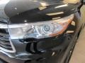 2016 Midnight Black Metallic Toyota Highlander XLE  photo #8