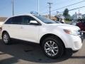 White Suede - Edge SEL AWD Photo No. 3