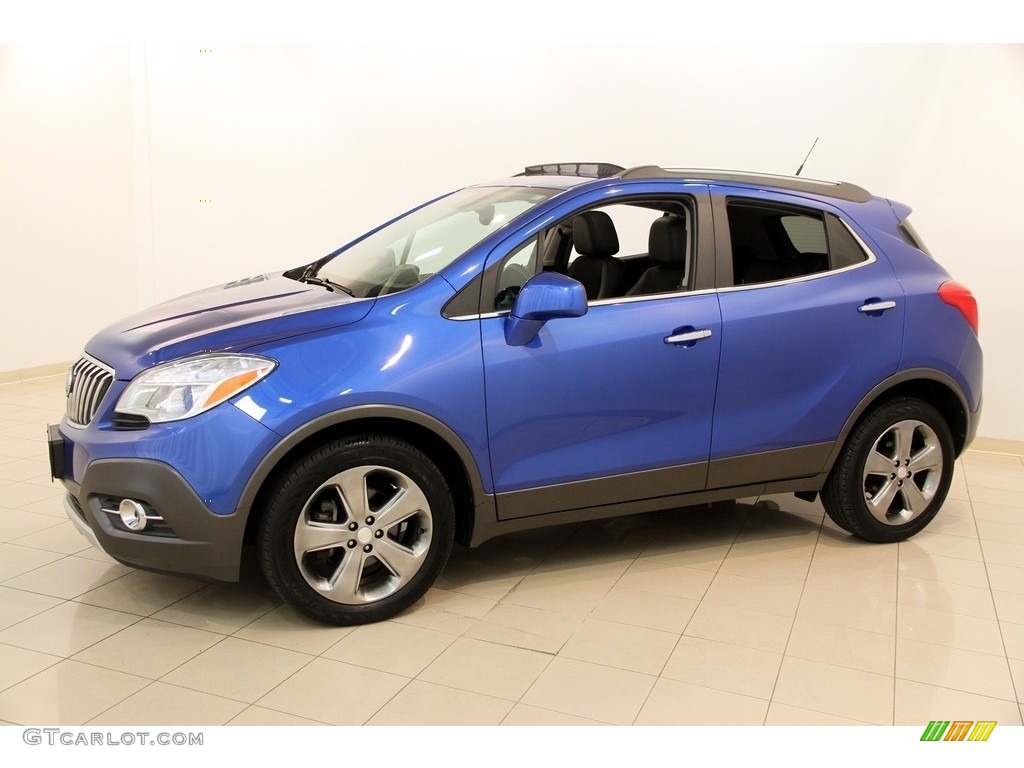 2013 Encore Convenience - Brilliant Blue Metallic / Ebony photo #3