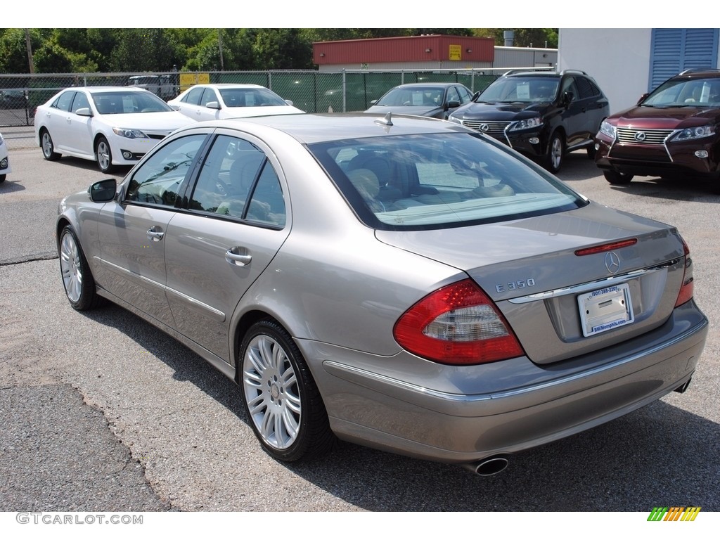 2008 E 350 Sedan - Indium Grey Metallic / Cashmere photo #3