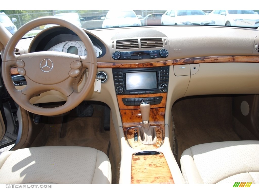 2008 E 350 Sedan - Indium Grey Metallic / Cashmere photo #9