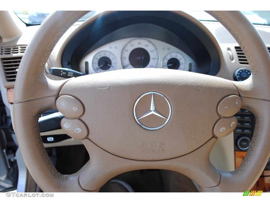 2008 E 350 Sedan - Indium Grey Metallic / Cashmere photo #14