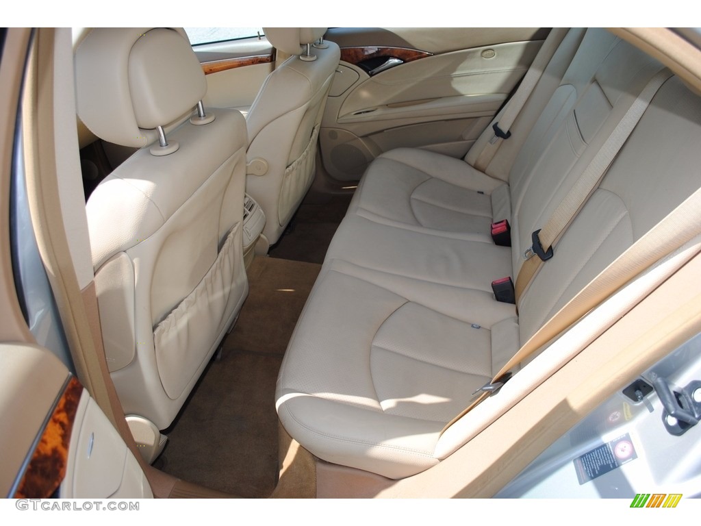 2008 E 350 Sedan - Indium Grey Metallic / Cashmere photo #22