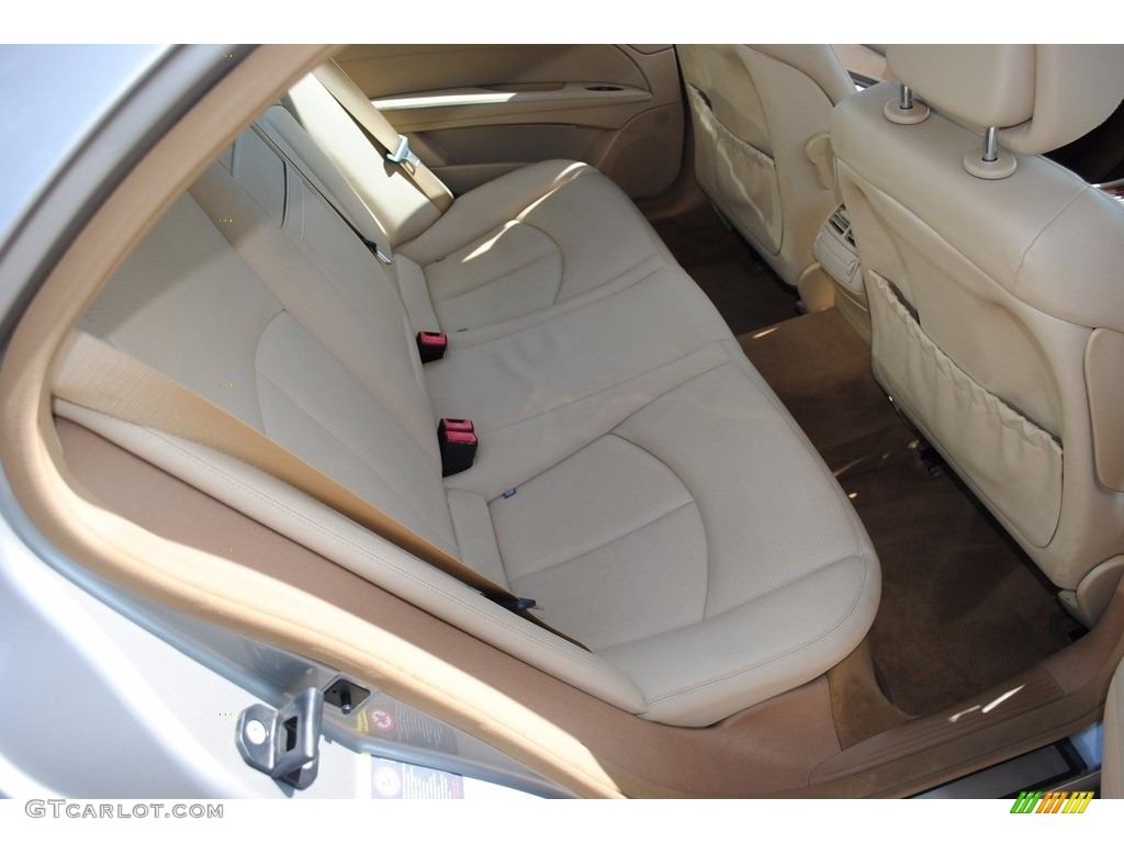 2008 E 350 Sedan - Indium Grey Metallic / Cashmere photo #24