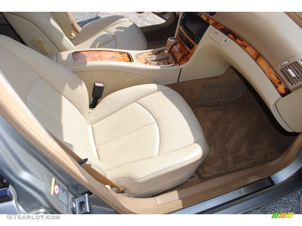 2008 E 350 Sedan - Indium Grey Metallic / Cashmere photo #27