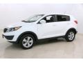 2013 Clear White Kia Sportage LX AWD  photo #3