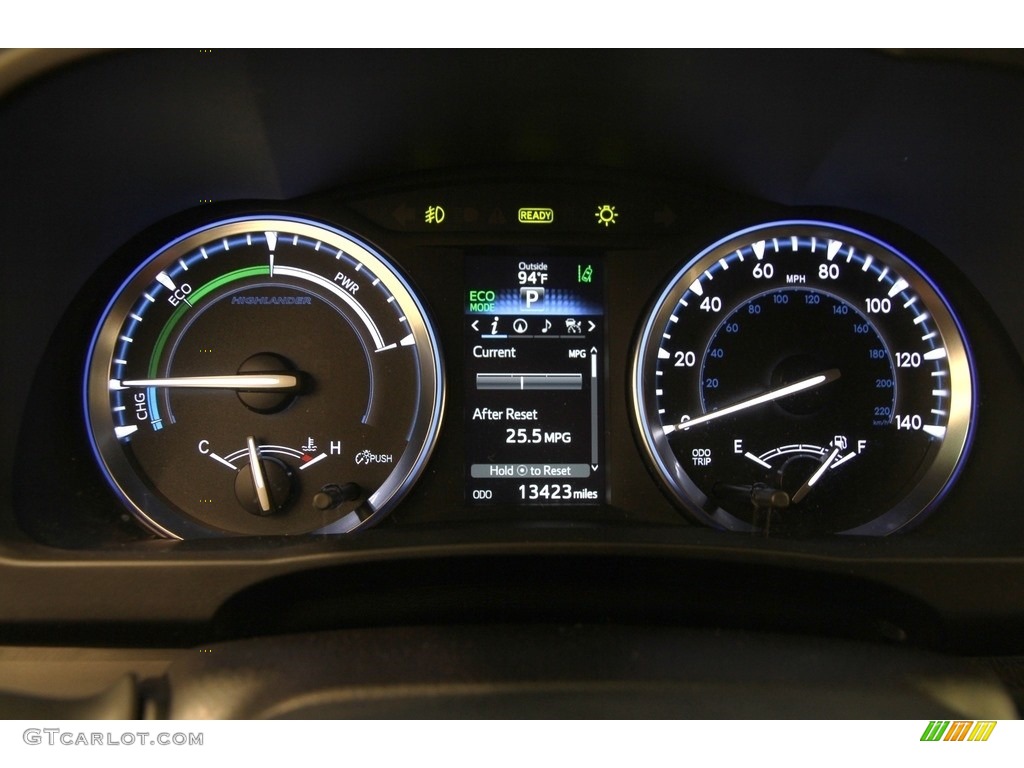 2016 Toyota Highlander Hybrid Limited Platinum AWD Gauges Photos
