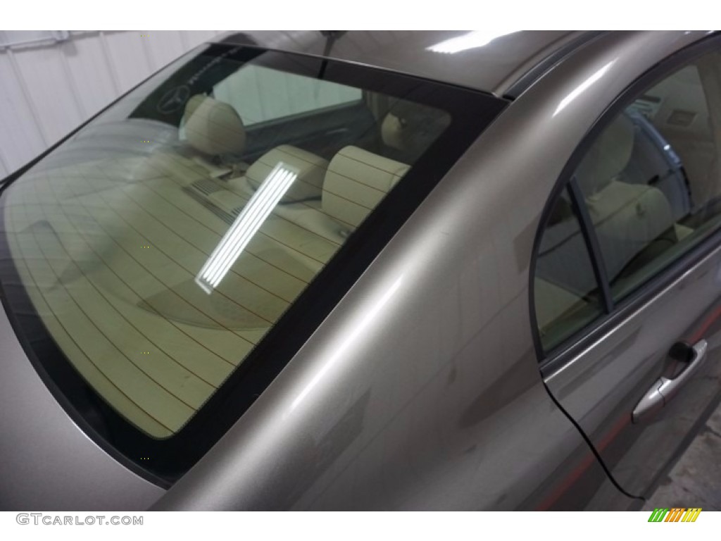 2006 Civic Hybrid Sedan - Galaxy Gray Metallic / Ivory photo #80