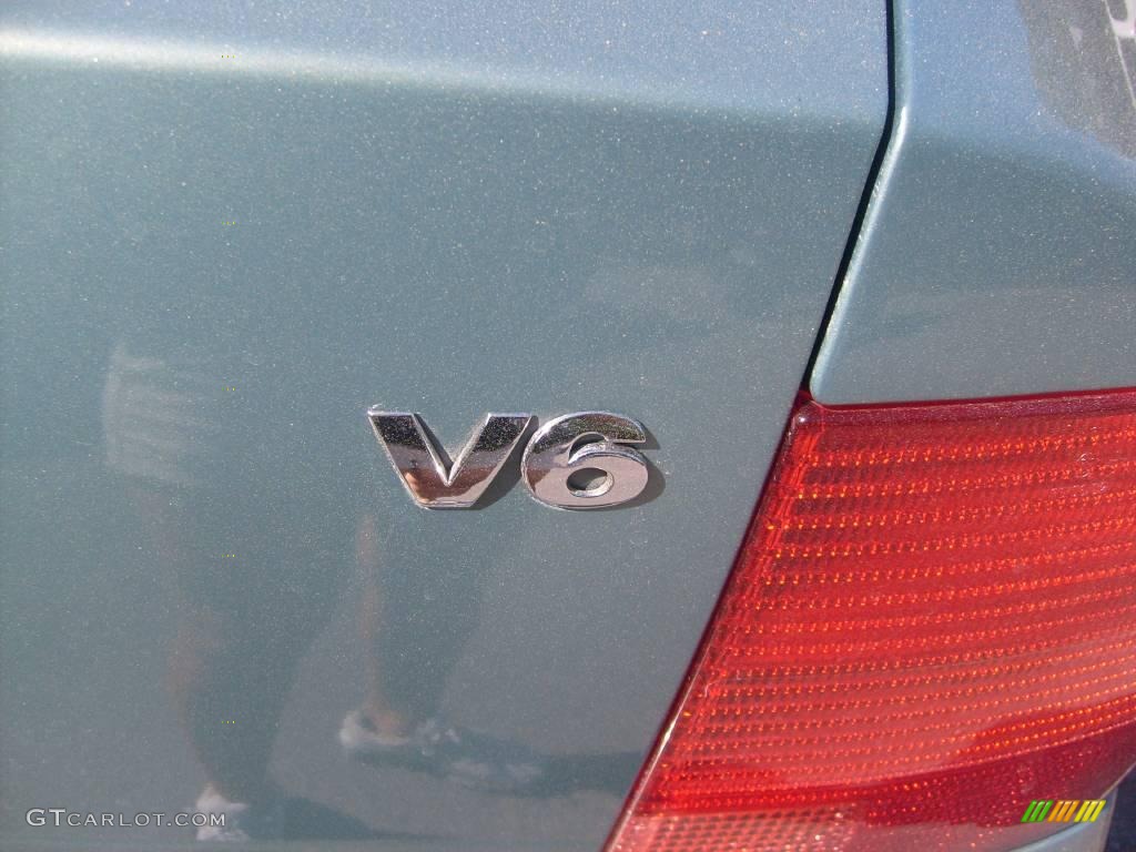 1999 Passat GLS V6 Sedan - Elegance Green Metallic / Beige photo #11