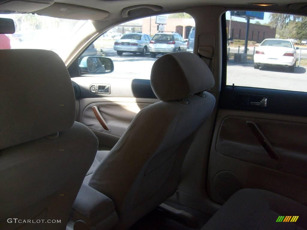1999 Passat GLS V6 Sedan - Elegance Green Metallic / Beige photo #21