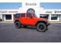 2016 Firecracker Red Jeep Wrangler Unlimited Sport 4x4  photo #1