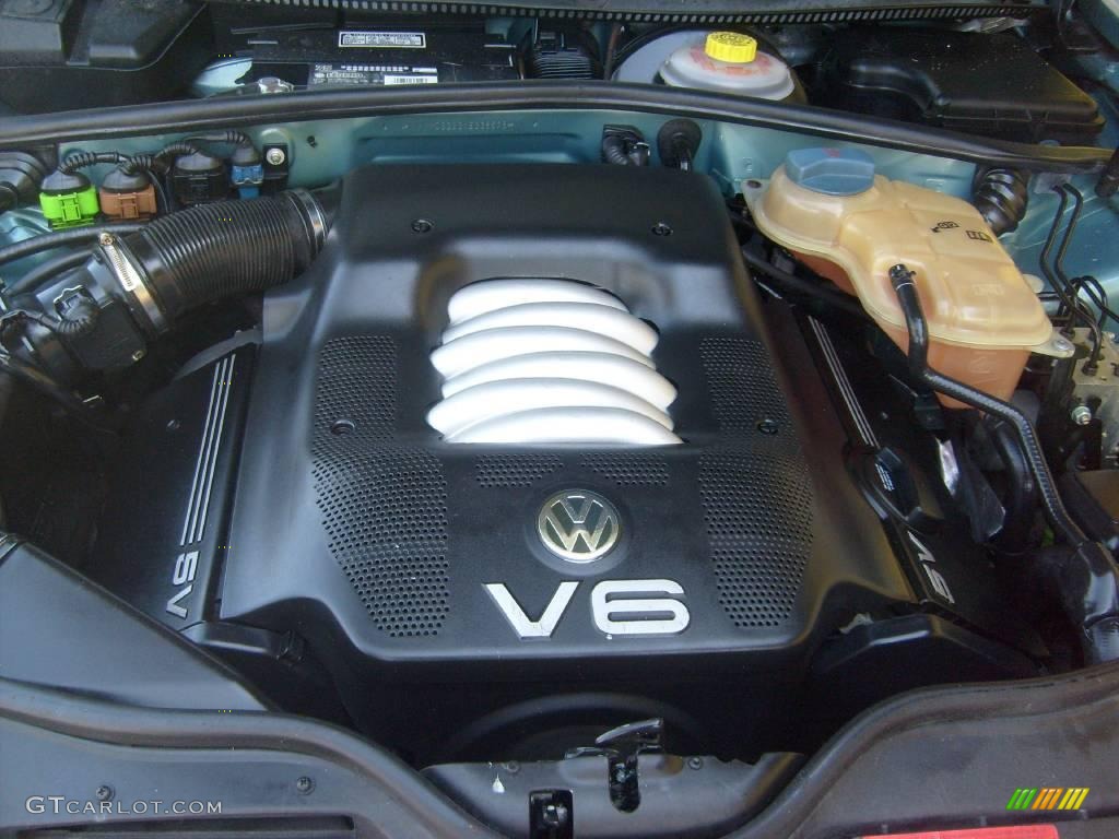 1999 Passat GLS V6 Sedan - Elegance Green Metallic / Beige photo #27