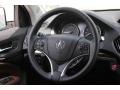 Espresso 2017 Acura MDX Technology Steering Wheel