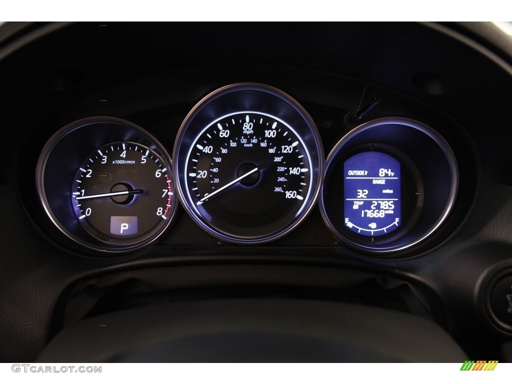 2016 CX-5 Touring AWD - Titanium Flash Mica / Black photo #7