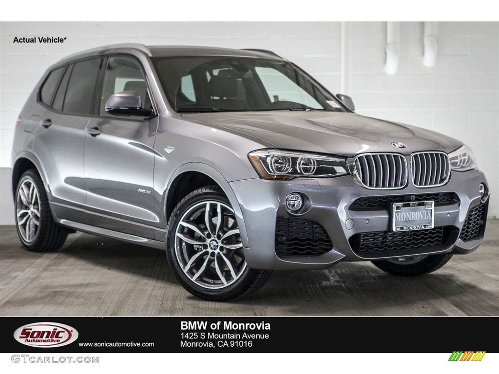 2017 X3 xDrive35i - Space Gray Metallic / Black photo #1