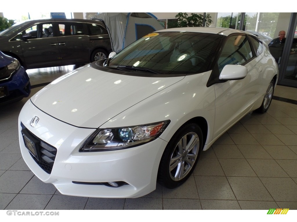 2011 CR-Z EX Sport Hybrid - Premium White Pearl / Gray Fabric photo #1