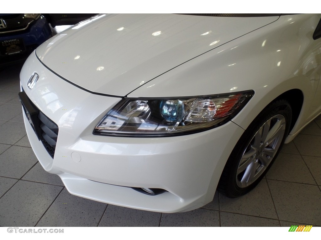 2011 CR-Z EX Sport Hybrid - Premium White Pearl / Gray Fabric photo #5