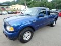 2011 Vista Blue Metallic Ford Ranger Sport SuperCab 4x4  photo #7