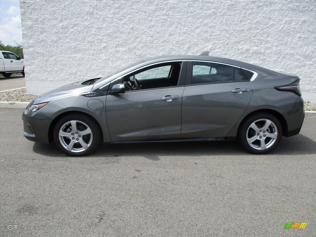 Heather Gray Metallic 2017 Chevrolet Volt LT Exterior Photo #114846576