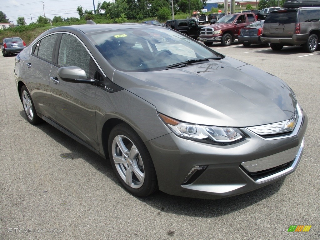 Heather Gray Metallic 2017 Chevrolet Volt LT Exterior Photo #114846723