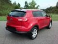 2011 Signal Red Kia Sportage LX AWD  photo #6