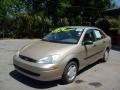 2002 Fort Knox Gold Ford Focus LX Sedan  photo #7