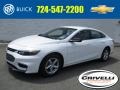 2016 Summit White Chevrolet Malibu LS  photo #1