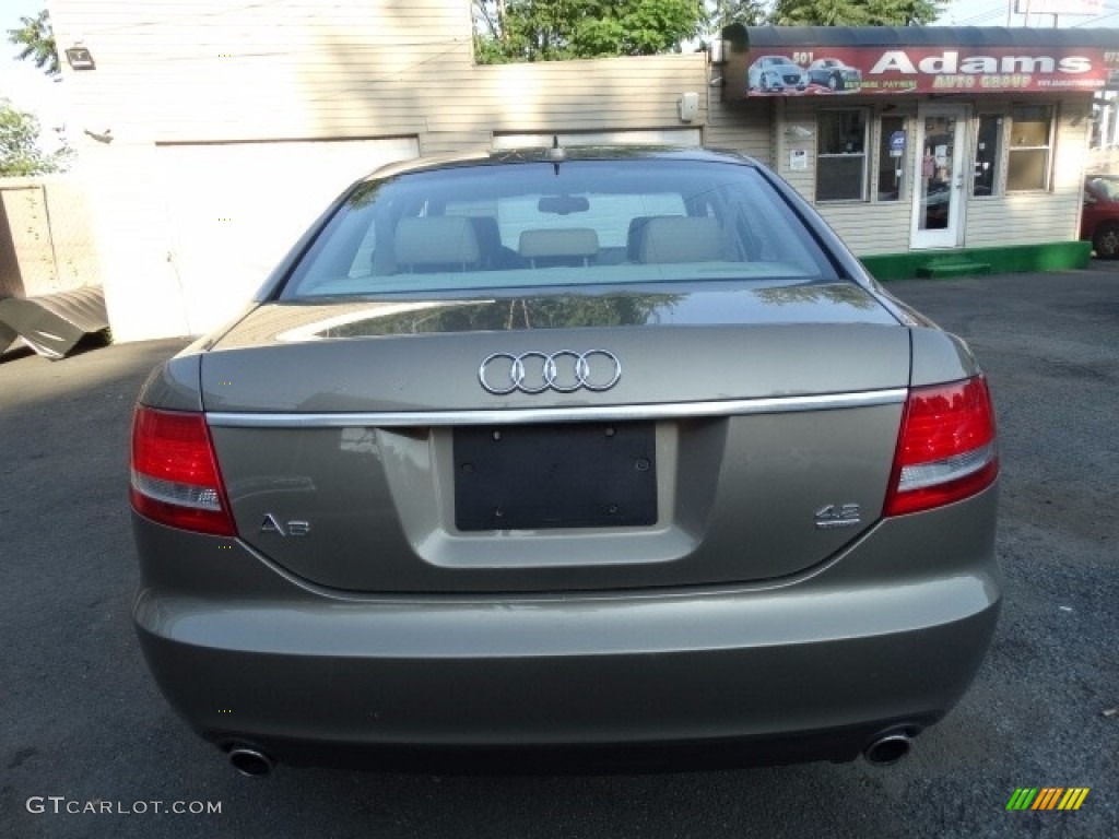 2007 A6 4.2 quattro Sedan - Dakar Beige Metallic / Ebony photo #6