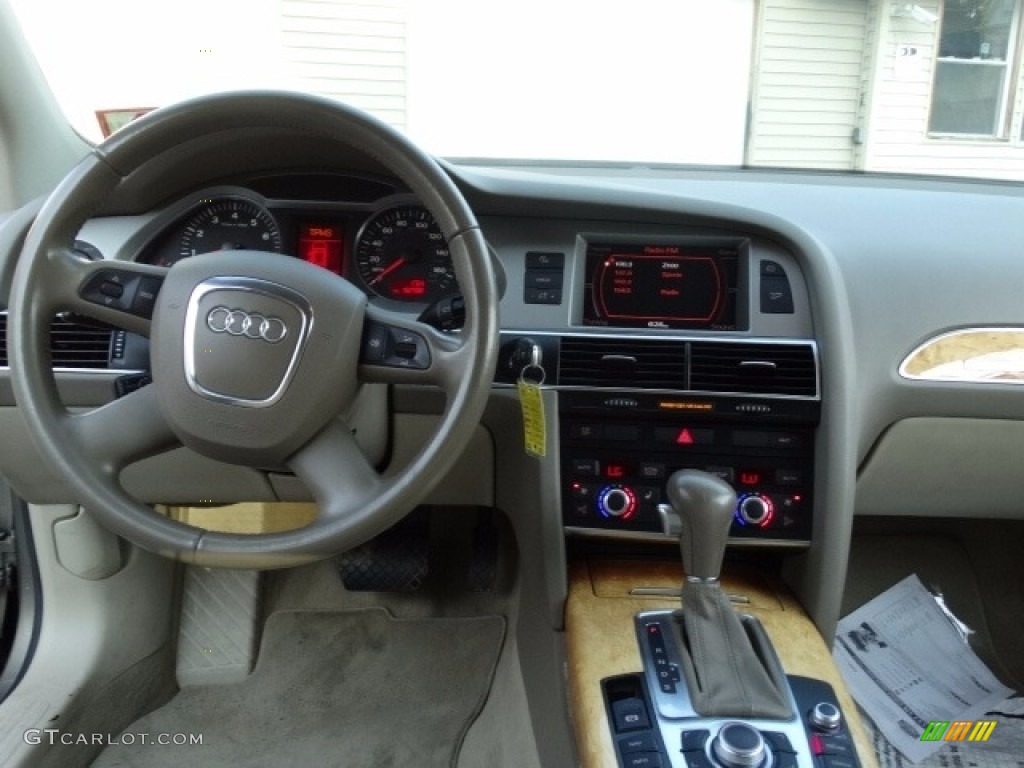 2007 A6 4.2 quattro Sedan - Dakar Beige Metallic / Ebony photo #14