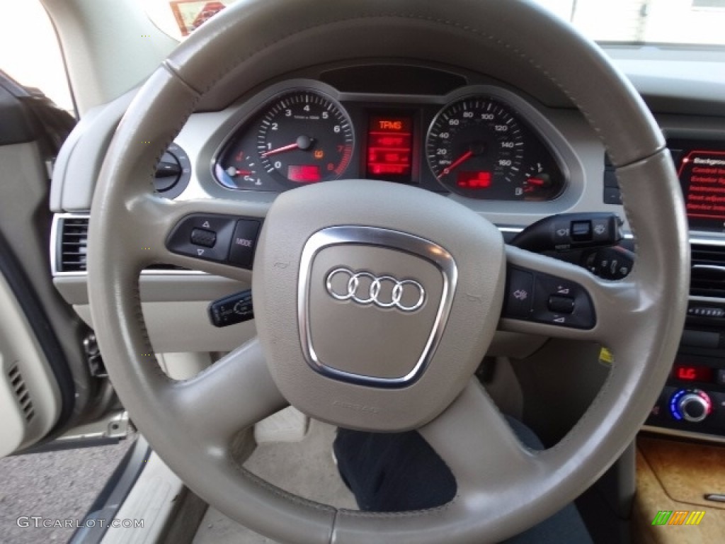 2007 A6 4.2 quattro Sedan - Dakar Beige Metallic / Ebony photo #18